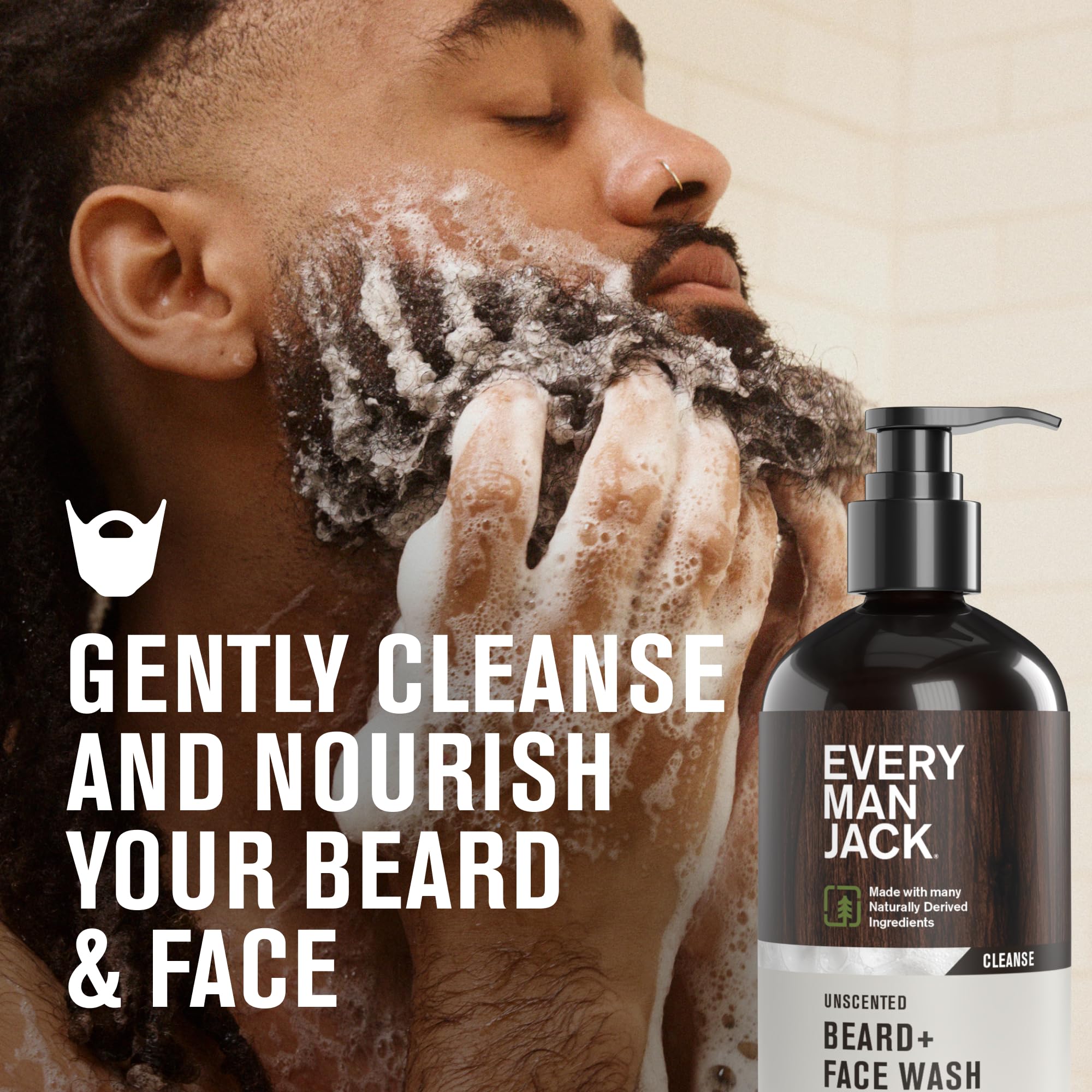 Every Man Jack - formule sans parfum adaptée aux peaux sensibles.