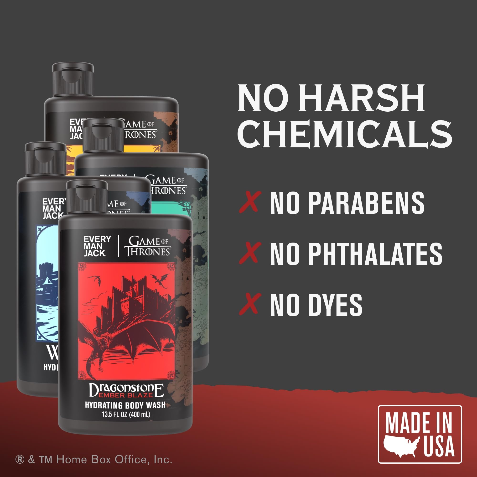 Gel douche Mer Every Man Jack, brise marine apaisante et légère.