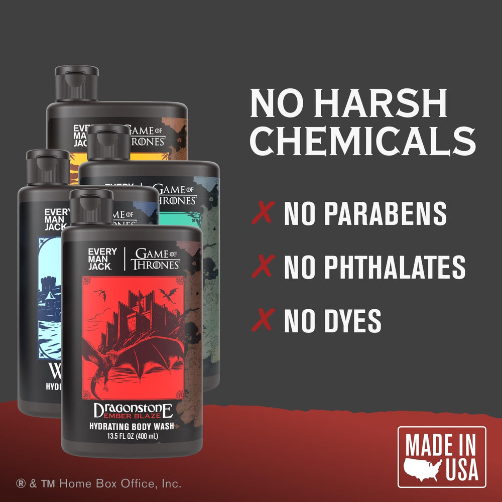 Gel douche Mer Every Man Jack, brise marine apaisante et légère.