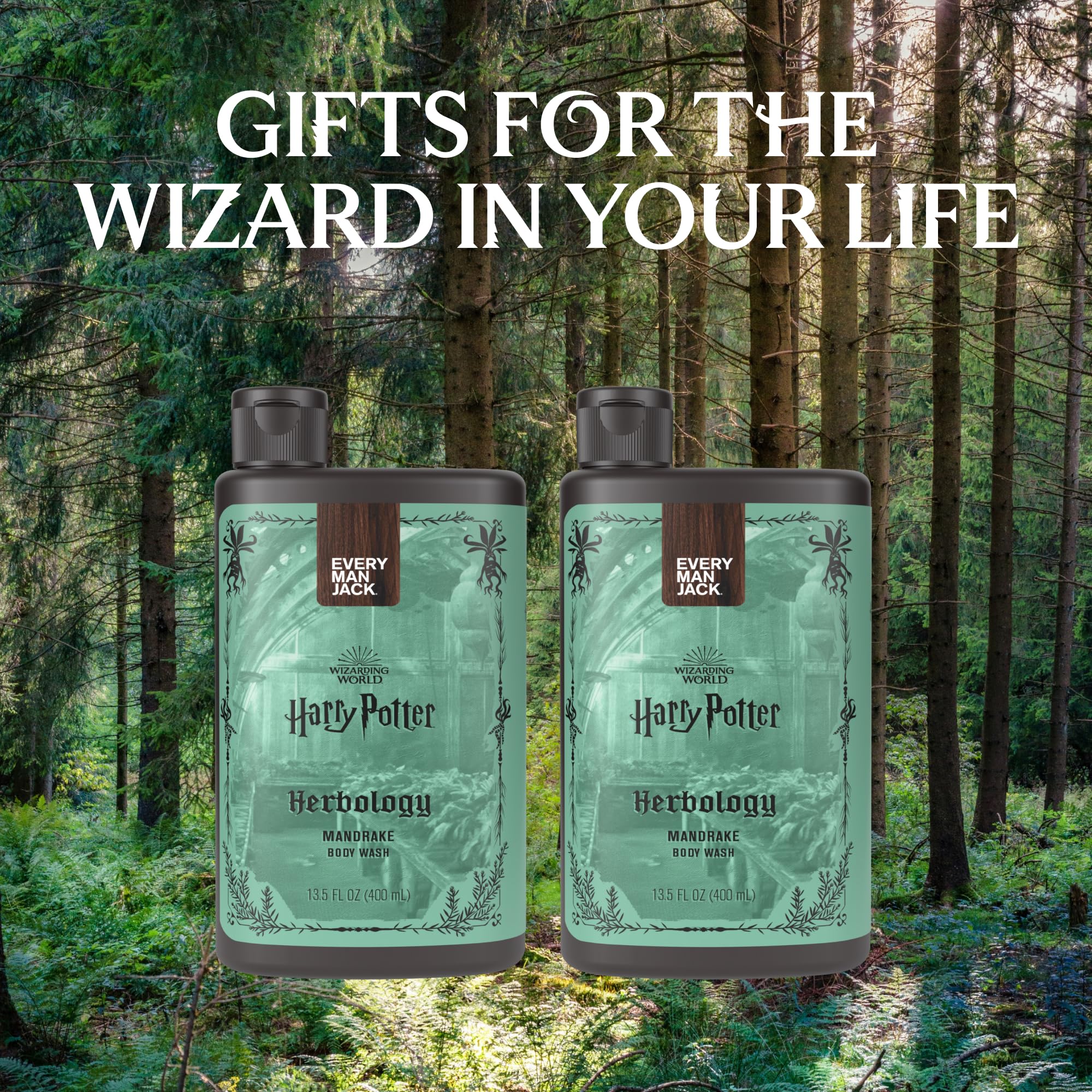 Every Man Jack Harry Potter Collector – boîte détaillée, présentation soignée.