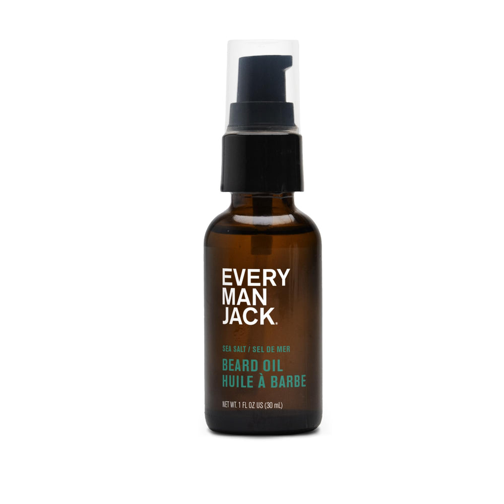 Flacon pratique de 30 ml pour la barbe en déplacement.