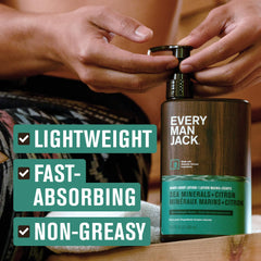 Parfum frais mer et bergamote de Every Man Jack pour une sensation rafraîchissante