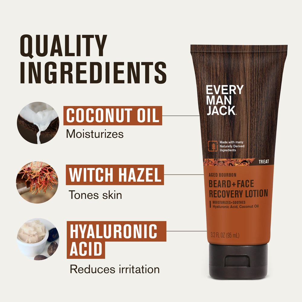 Every Man Jack – huile de coco pour hydratation en douceur.