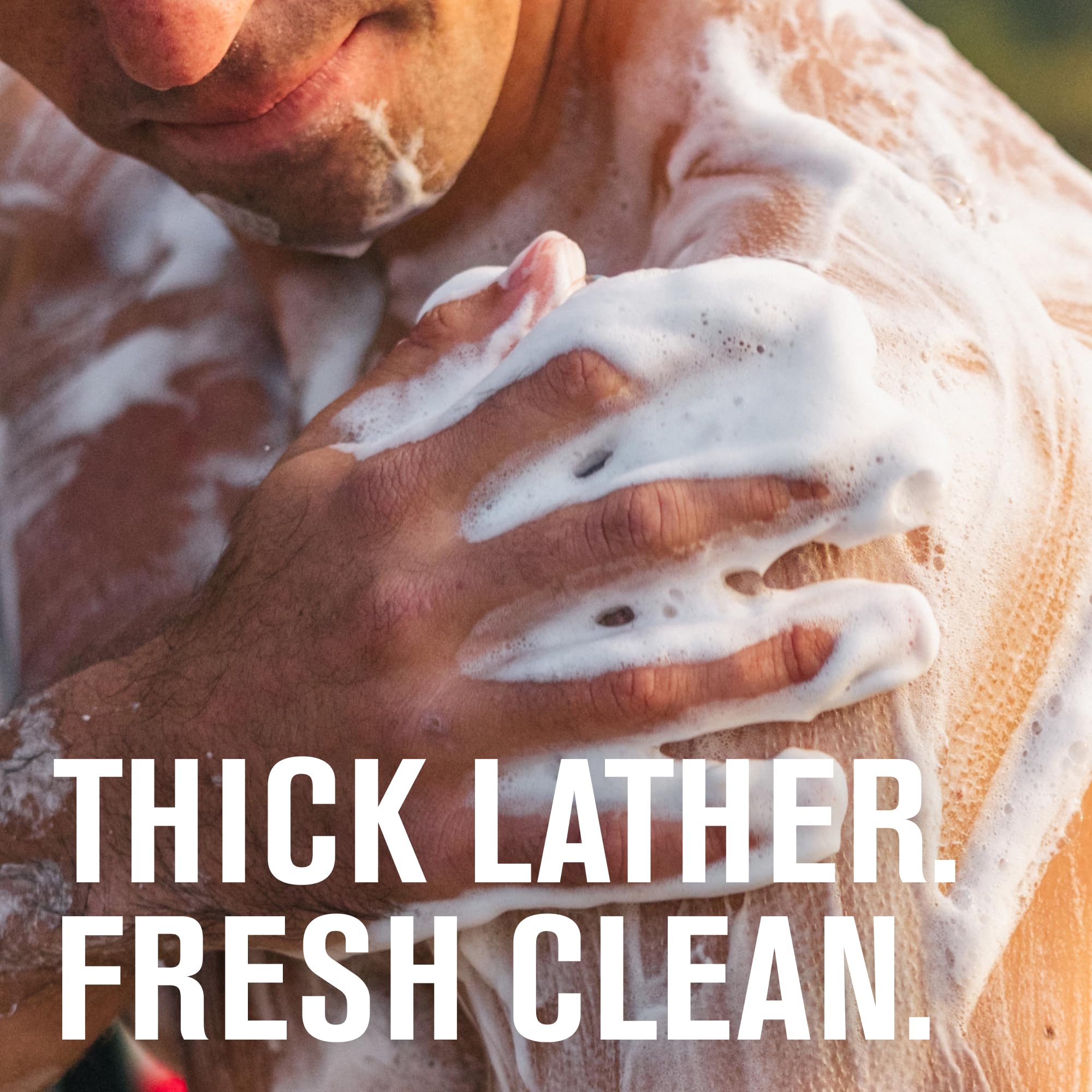 Gamme coco et driftwood: mousse nettoyante d'Every Man Jack pour douche quotidienne.