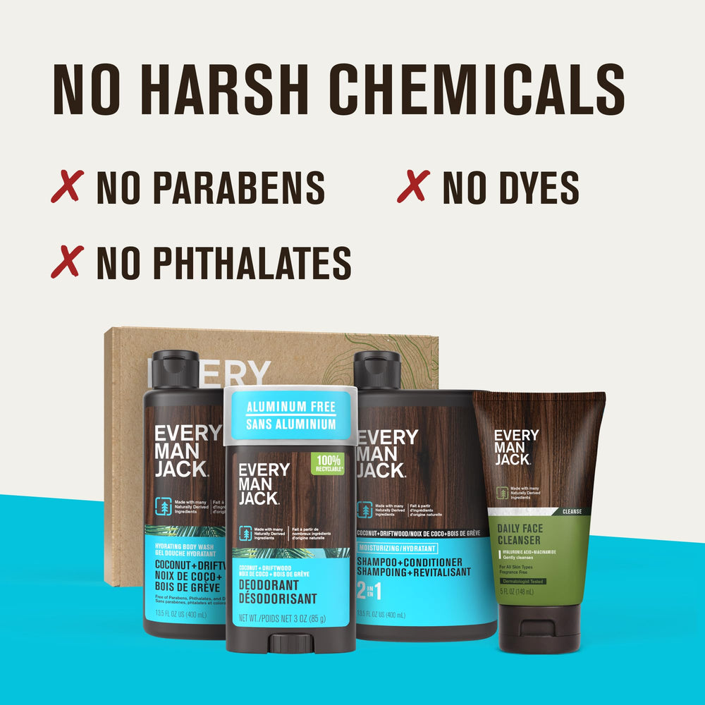 Every Man Jack Nettoyant visage énergisant, peau fraîche et tonifiée