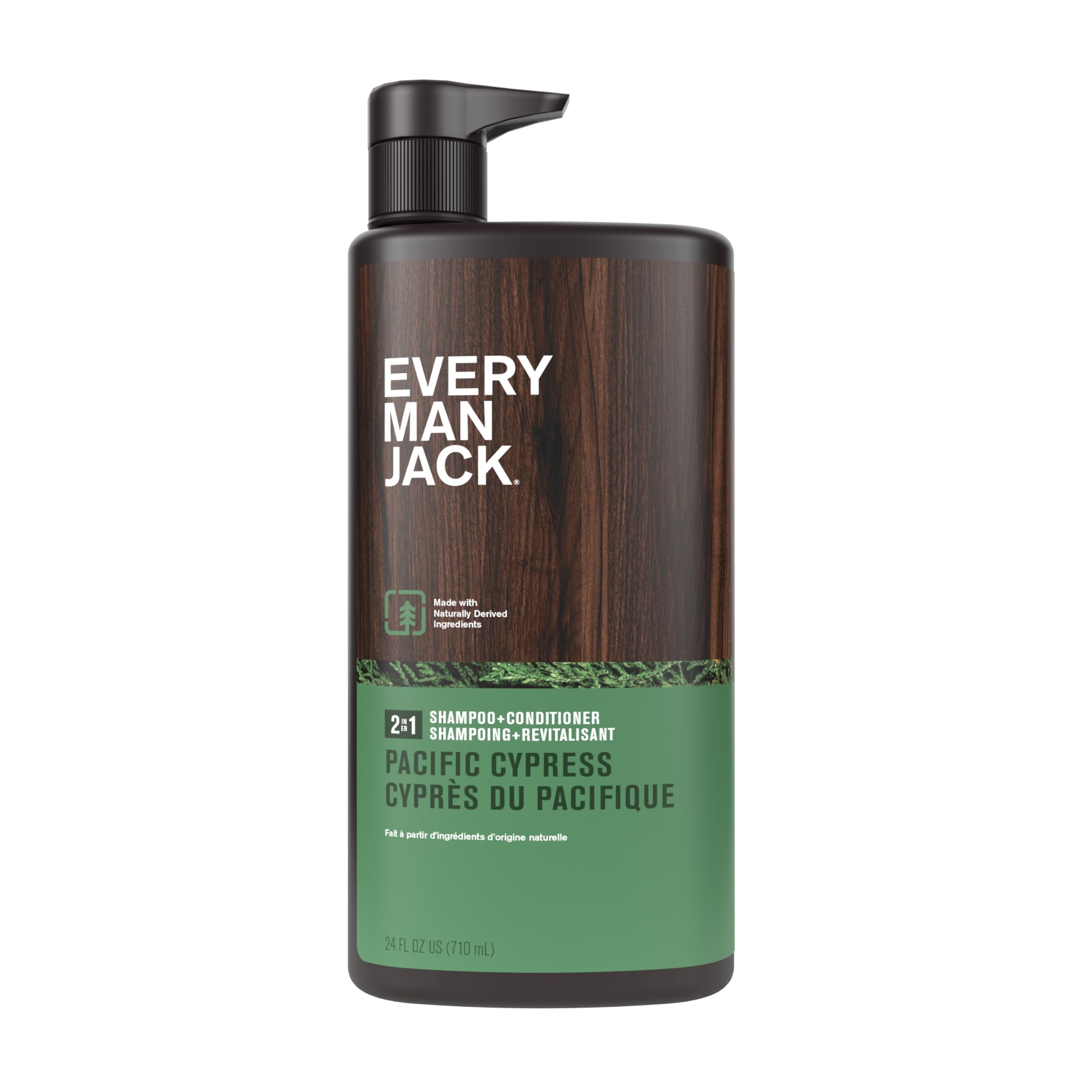Application facile sous la douche avec Every Man Jack Pacifique Cypress.