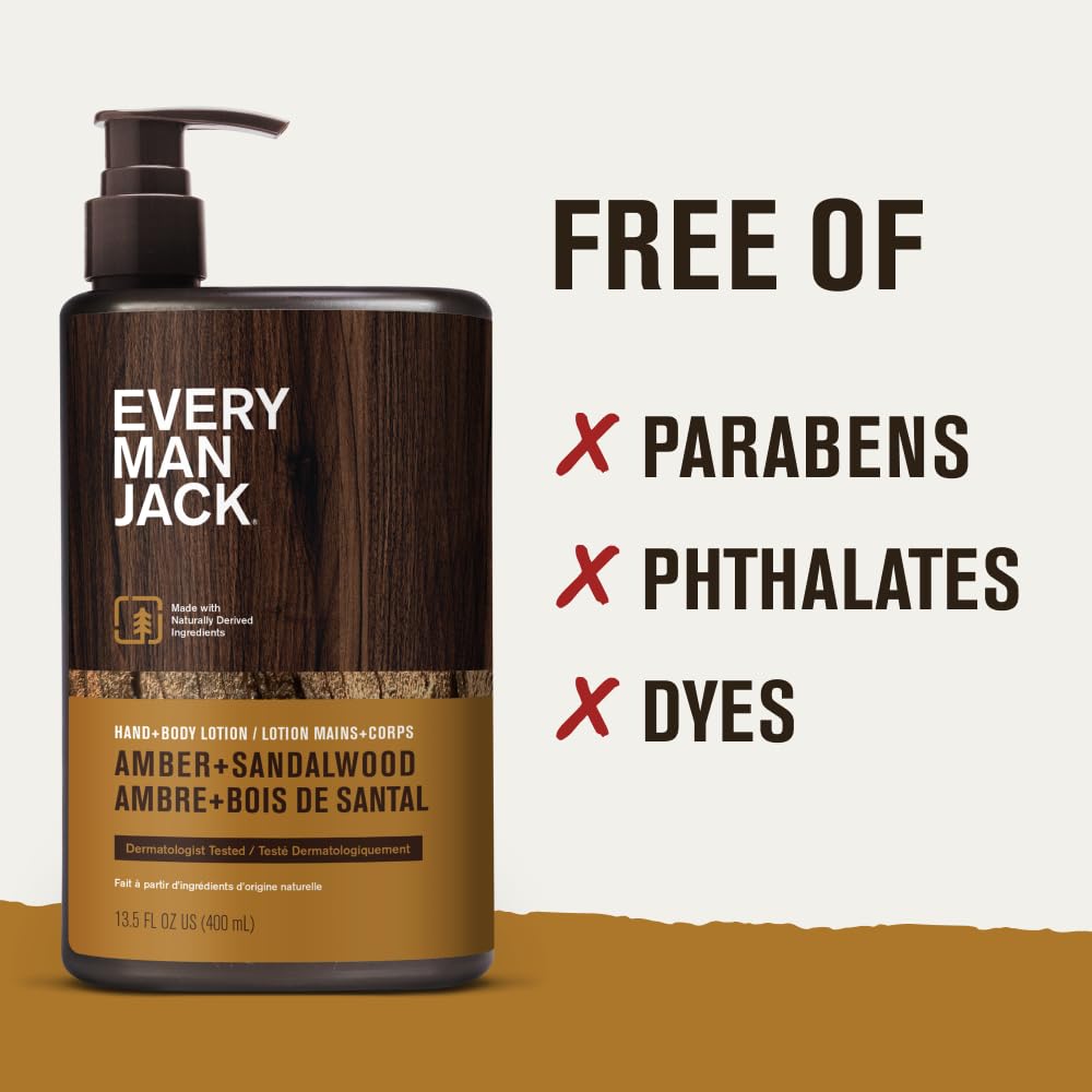 Parfum boisé Vetiver et Citrus d'Every Man Jack