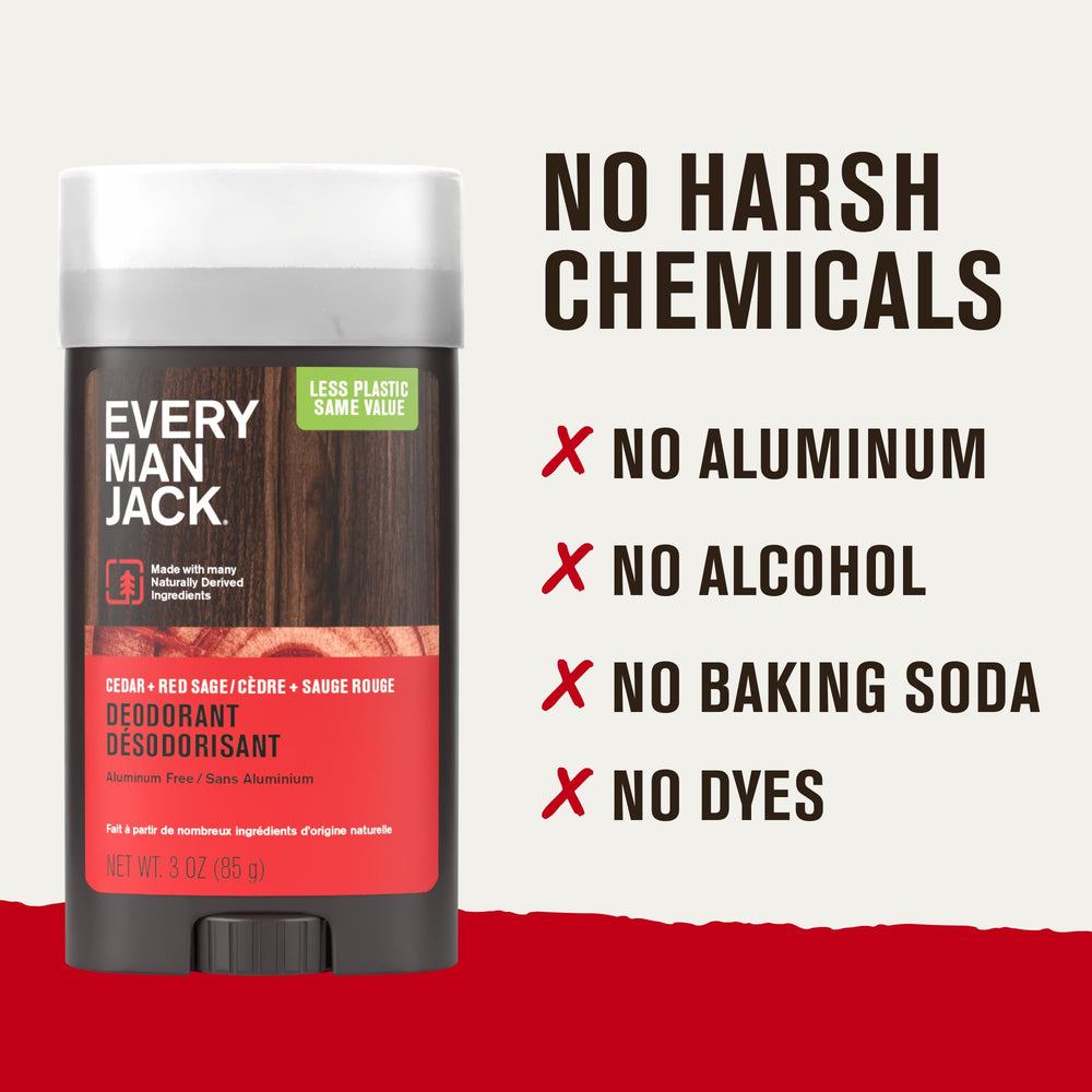 Every Man Jack parfum universel pour corps et barbe, pour une routine harmonisée.