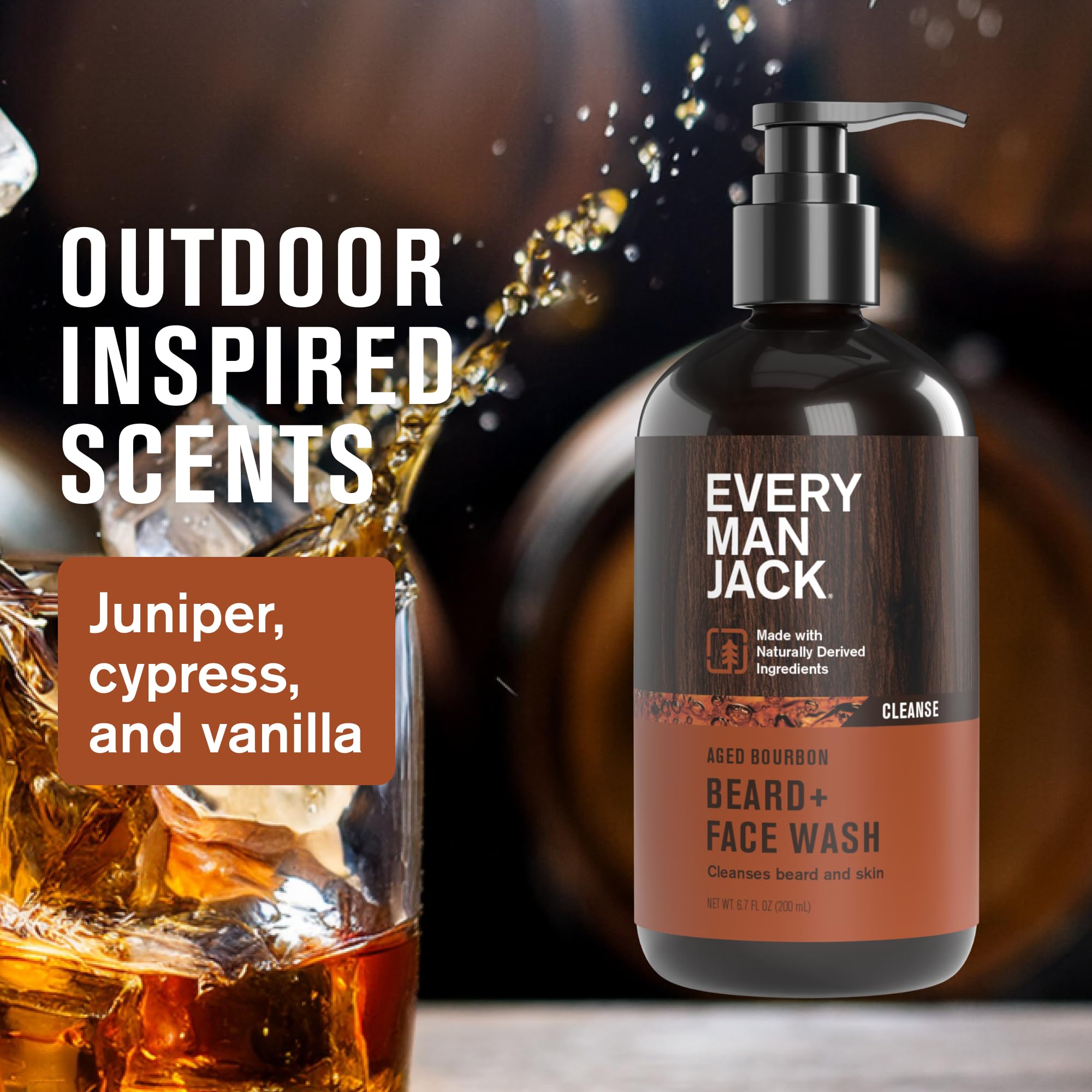 Every Man Jack mousse nettoyante apaise barbe et peau sans dessécher.
