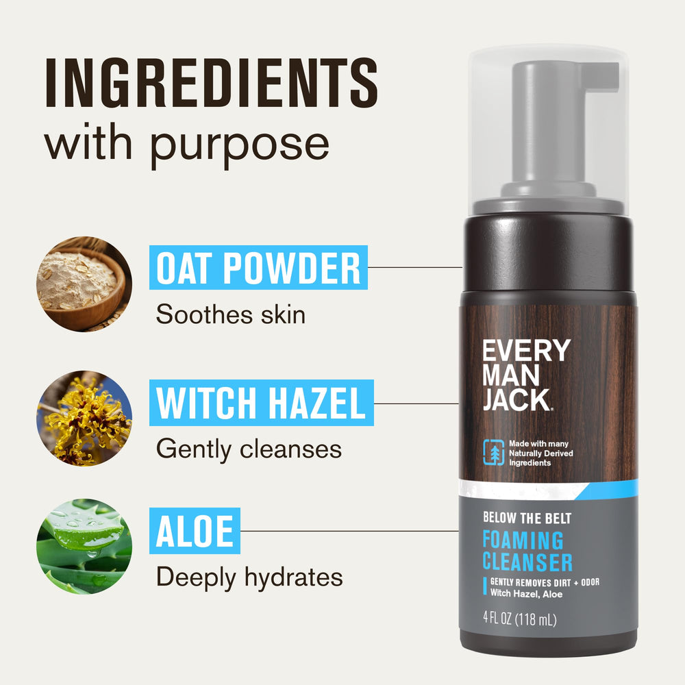 Every Man Jack poudre d'avoine: apaise et calme les irritations mineures.
