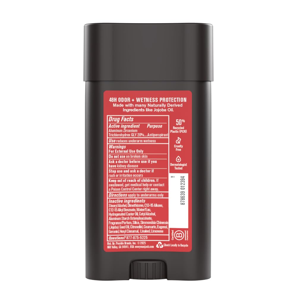 Every Man Jack soutien une routine masculine fiable et pratique.