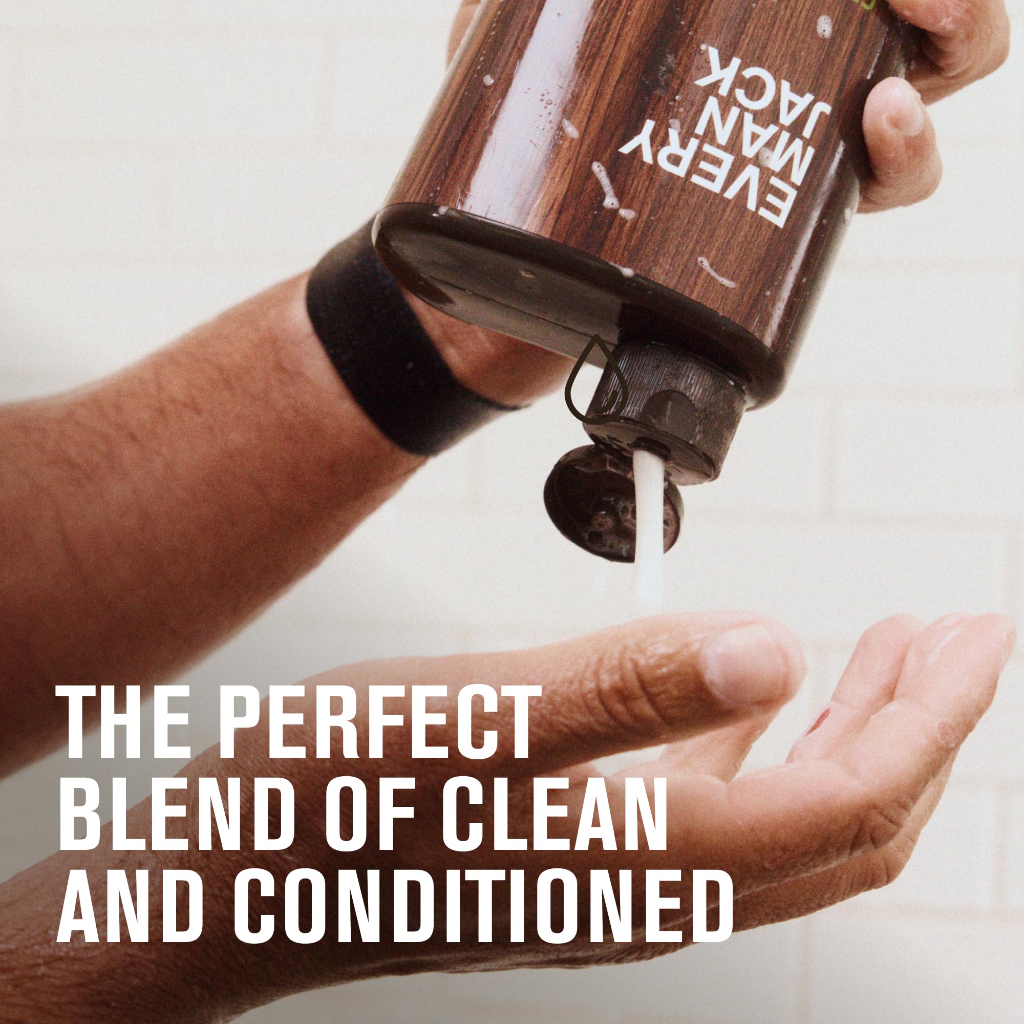 Routine masculine simplifiée avec un seul produit pour cheveux et hydratation