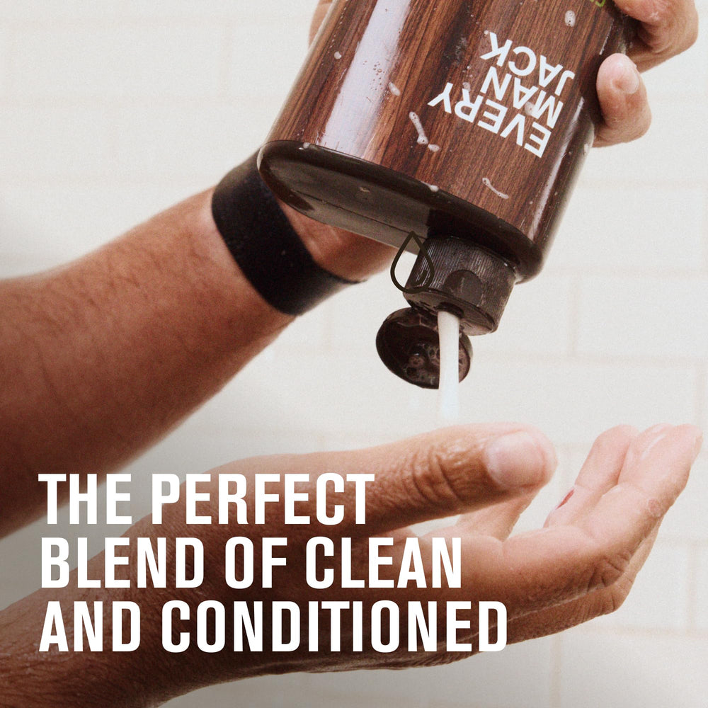 Routine masculine simplifiée avec un seul produit pour cheveux et hydratation