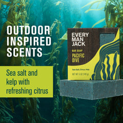 Every Man Jack Pacifique Zeste Citron: parfum frais et revitalisant.