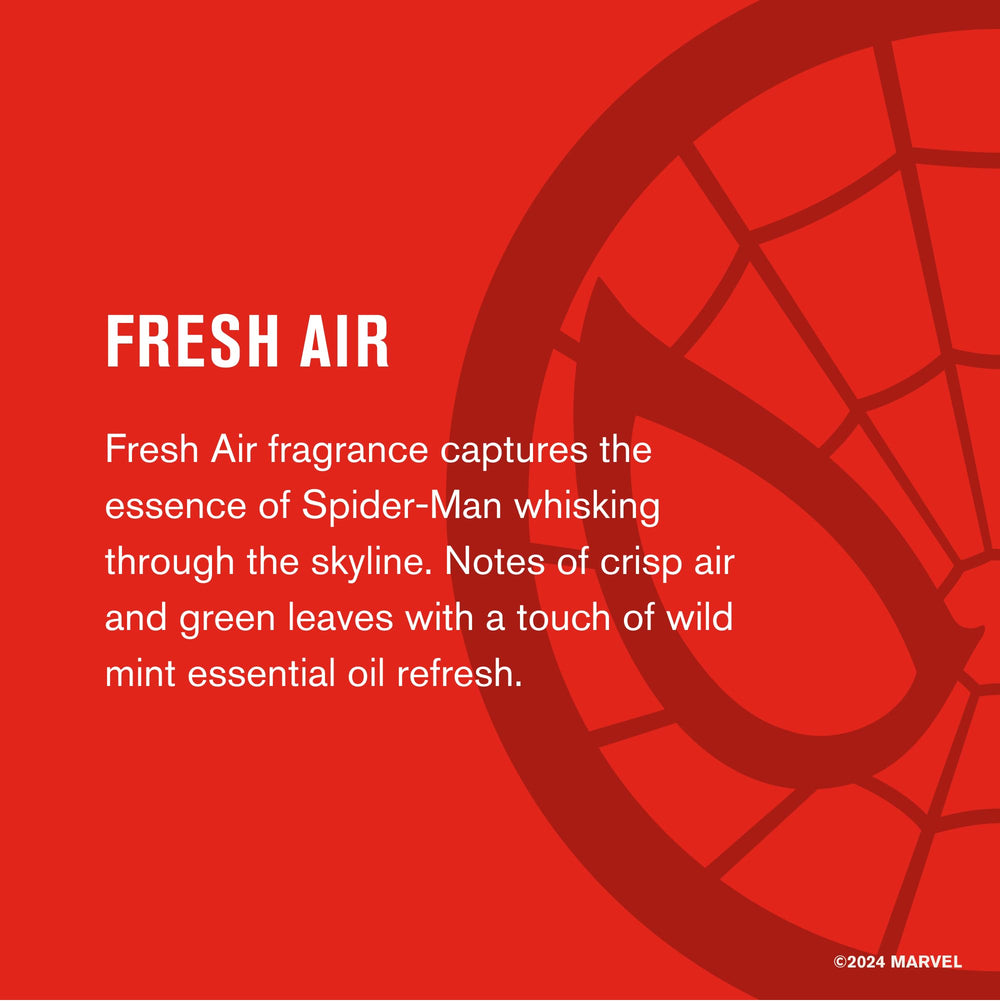 Every Man Jack Spider-Man Déodorant texture protection absorption : humidité maîtrisée sans résidu gras.