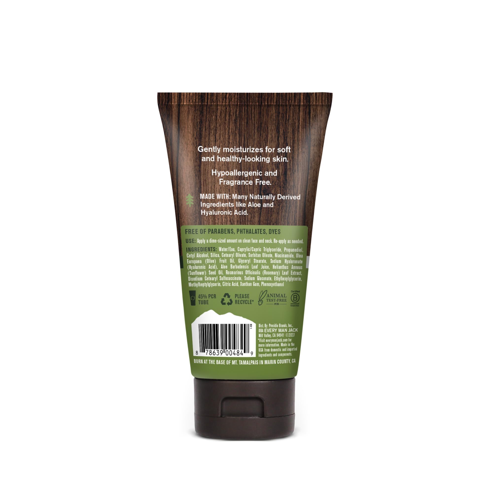 Utilisation quotidienne Every Man Jack: routine rapide et efficace pour homme.