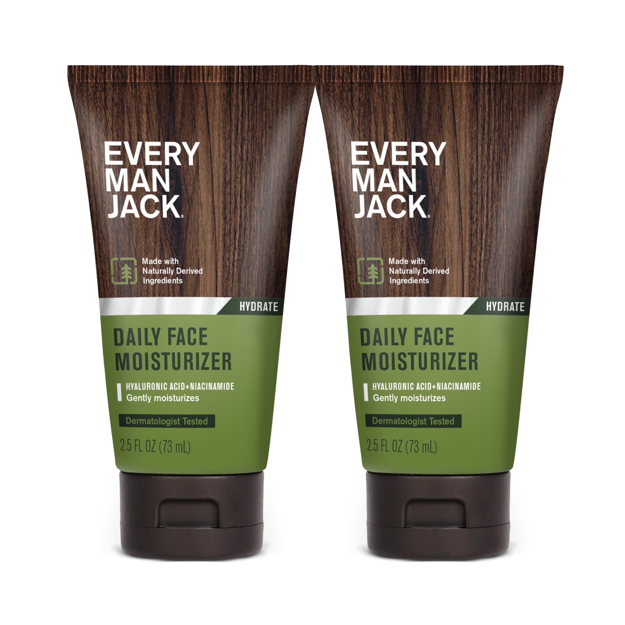 Every Man Jack vegan and gluten-free icon reinforces clean beauty with plant-based ingredients.