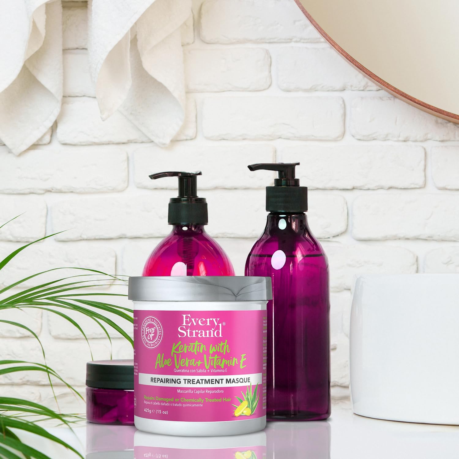 Protection anti-casse grâce au masque Keratine Every Strand