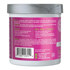 Texture creme du masque Keratine Every Strand sur mèches lisses