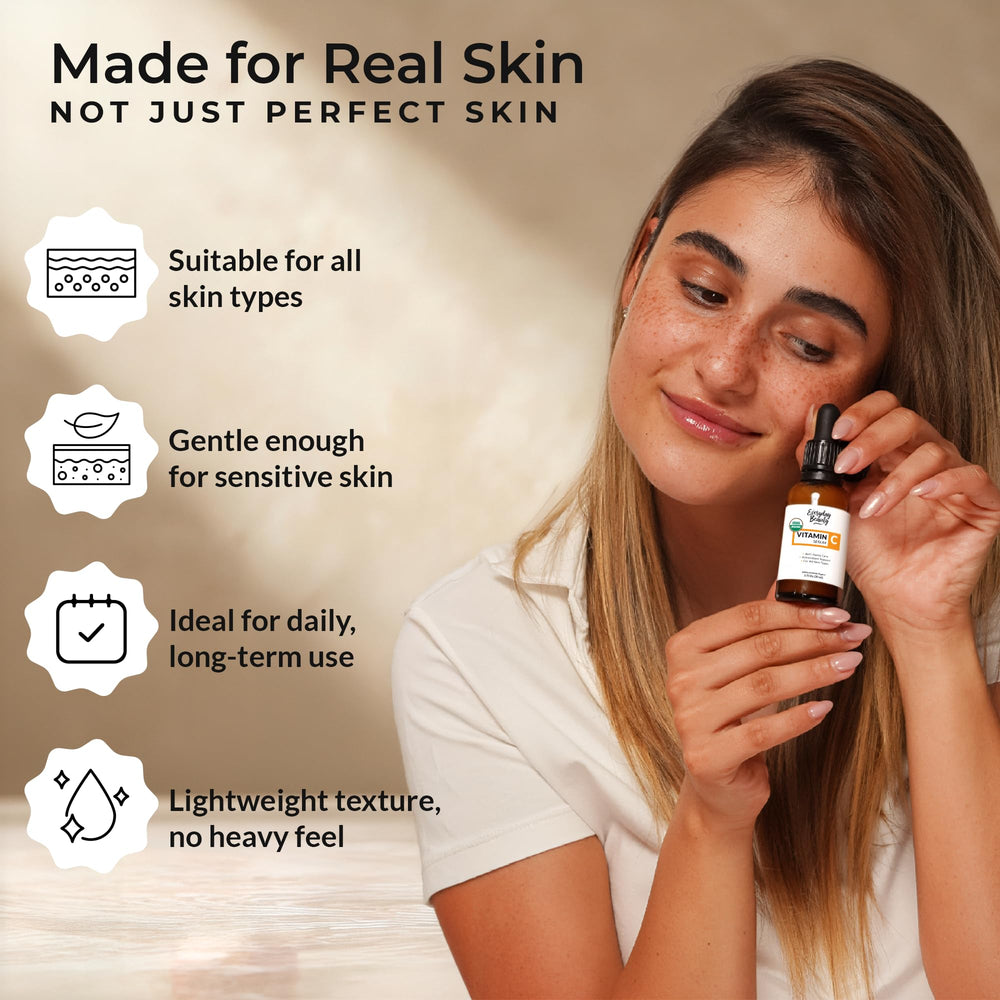 Emballage écoresponsable Everyday Beauty – flacon en verre recyclable et sans cruauté
