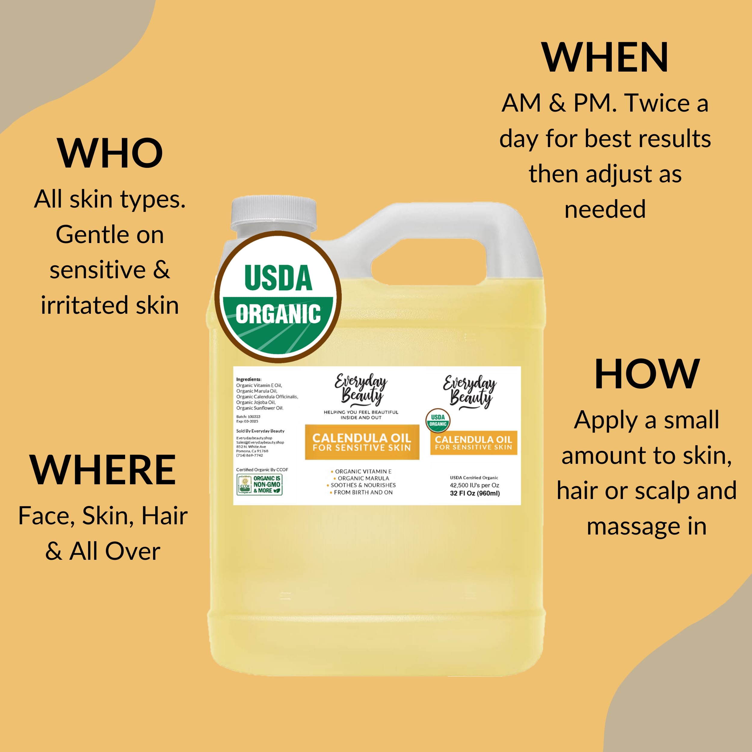 Recettes beauté maison avec huile Everyday Beauty.