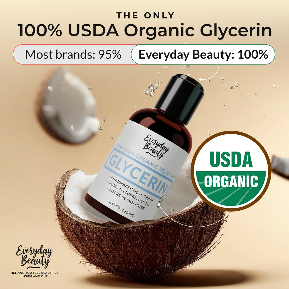 Glycérine Everyday Beauty — texture-hydratante : visage lumineux et peau soyeuse.