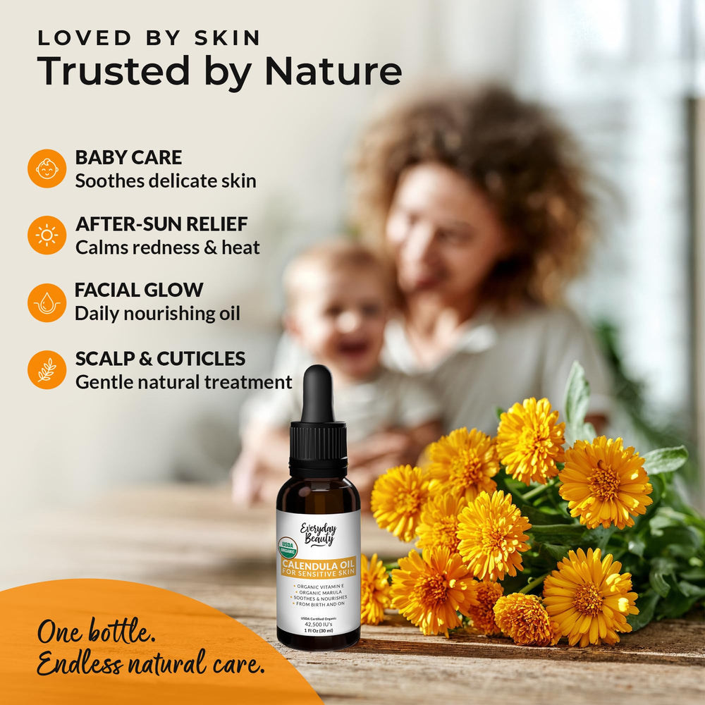 Everyday Beauty Calendula: soin pour peaux sensibles et sèches