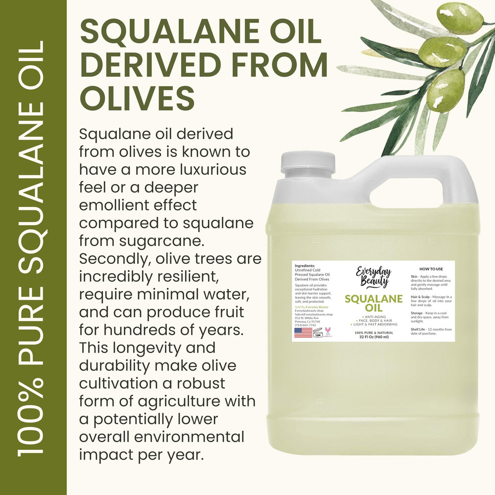 Everyday Beauty huile-squalane absorption-rapide: routine beauté polyvalente et efficace.