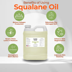 Everyday Beauty huile-squalane application-corps: peau veloutée et protection naturelle.