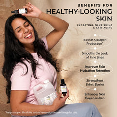 Emballage simple de l'huile squalane Everyday Beauty.