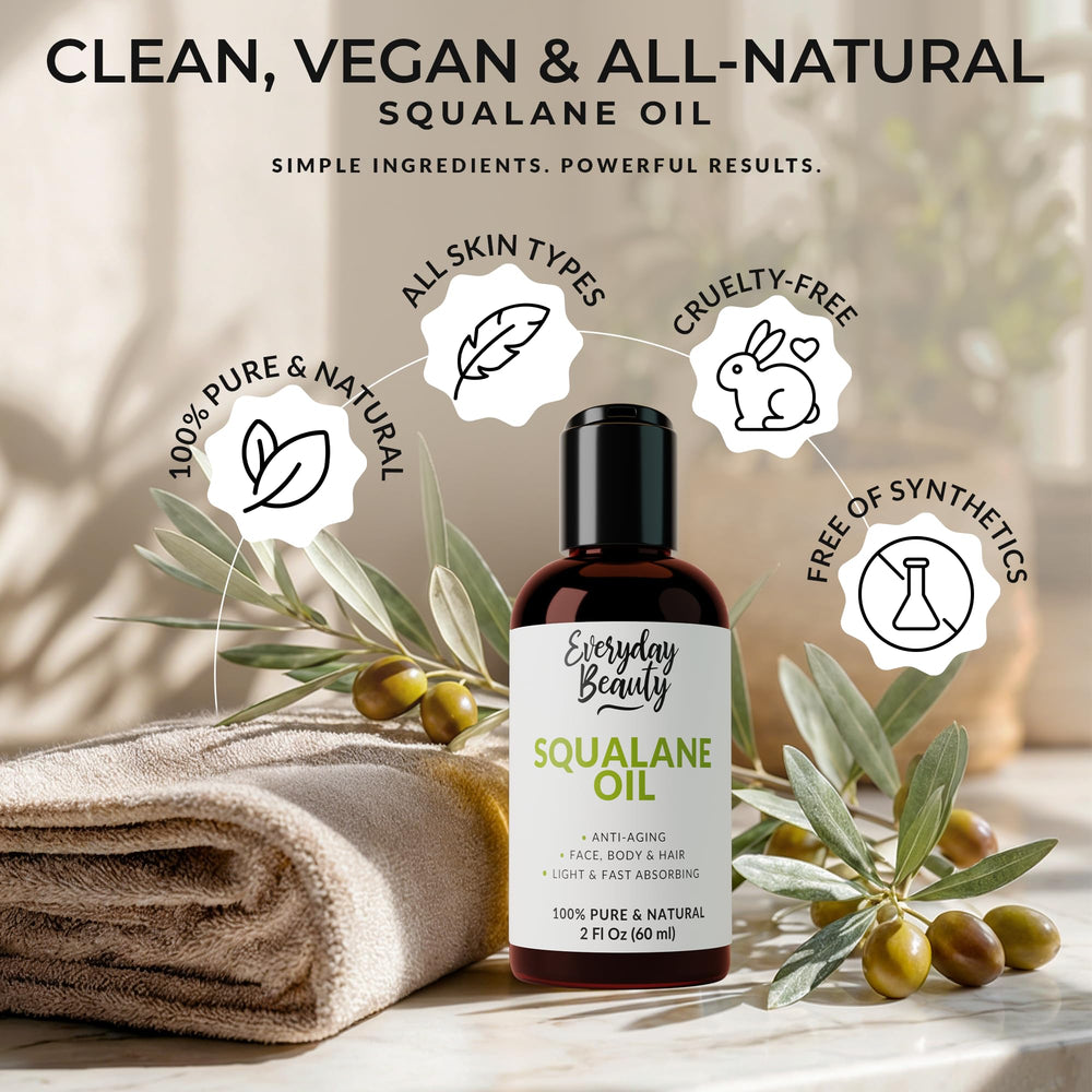 Routine beauté quotidienne simplifiée grâce à Everyday Beauty squalane.