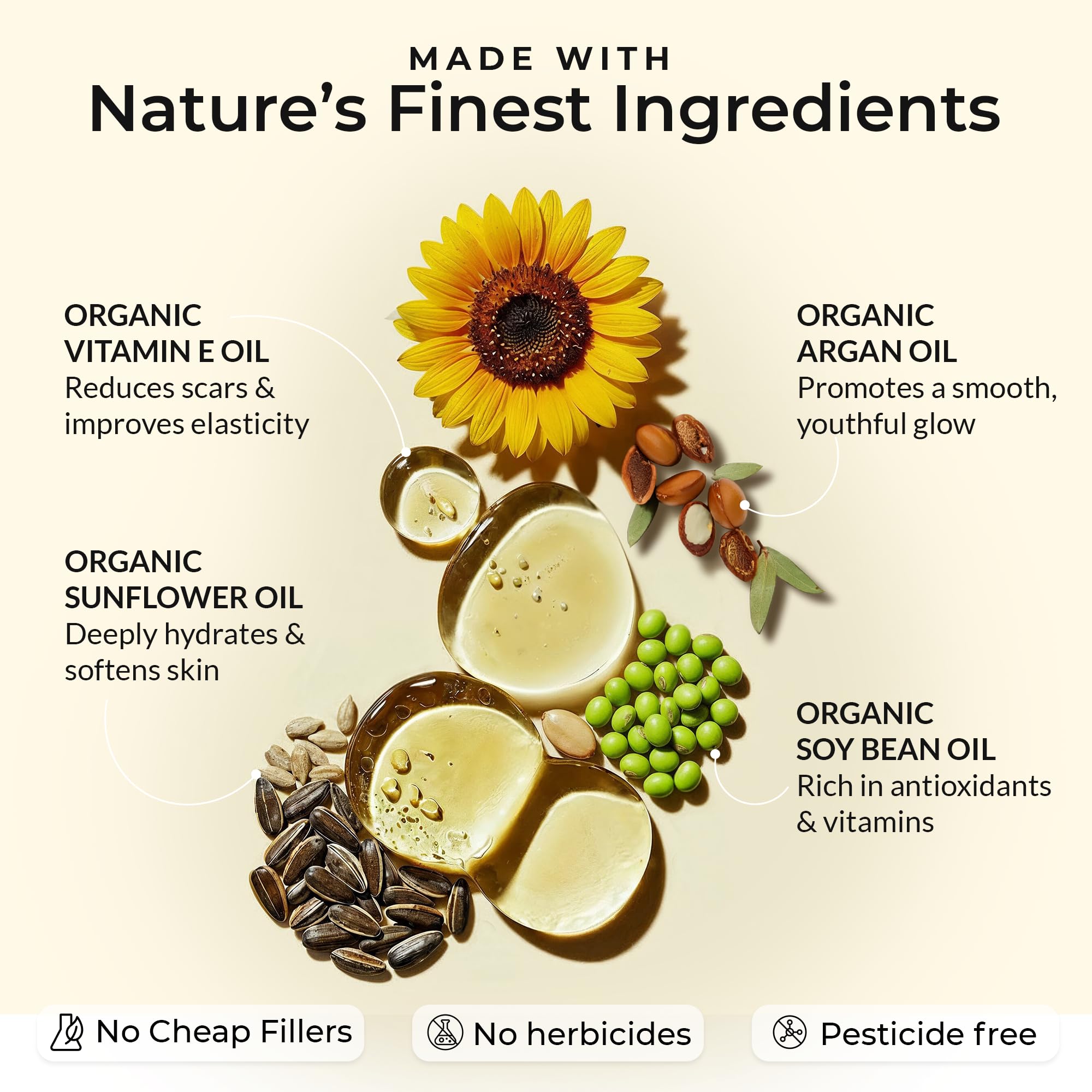 Everyday Beauty huile vitamine E – cicatrices chirurgicales avec hydratation légère