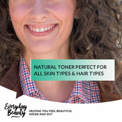 Everyday Beauty Rosemary Hydrosol, brume visage-cheveux, revitalise et apaise naturellement.