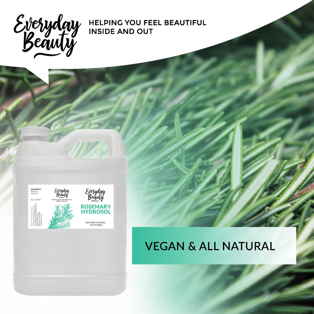 Everyday Beauty Rosemary Hydrosol, sans alcool, vegan et naturel pour peau sensible.