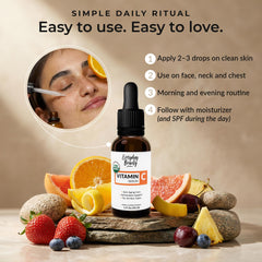 Sérum Everyday Beauty vitamine C – utilisation quotidienne matin et soir