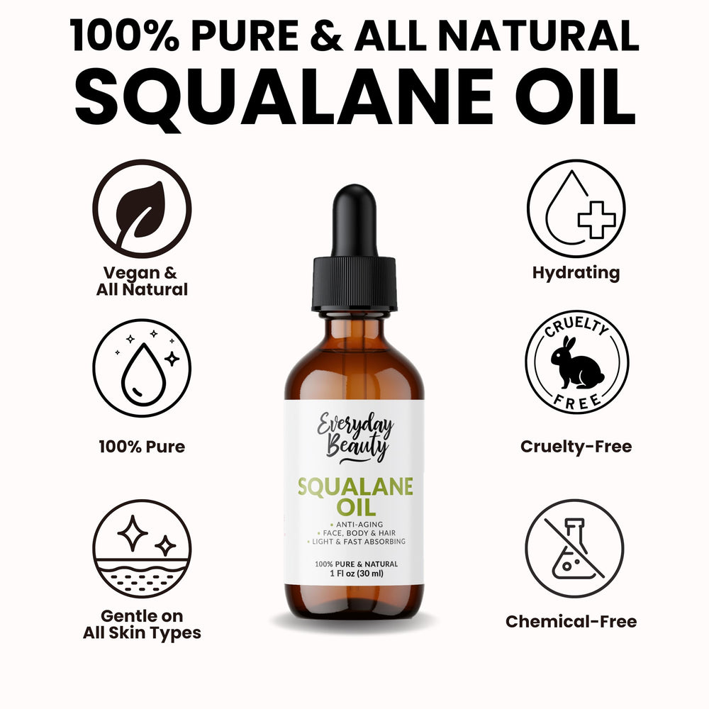 Everyday Beauty Squalane – visage velouté après application légère