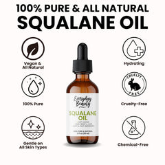 Everyday Beauty Squalane – visage velouté après application légère