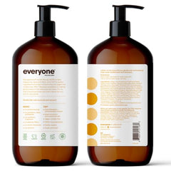 Everyone 3-en-1: mousse légère pour gel douche et bain faciles.