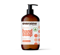 Everyone for Every Body savon mains abricot-vanille en bouteille, parfum agréable et nettoyage doux