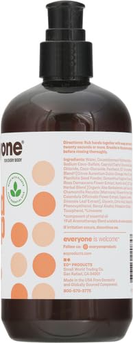 Everyone for Every Body savon mains abricot-vanille format pratique pour stations lavage