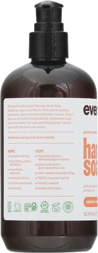 Everyone for Every Body savon mains abricot-vanille usage restaurant, hygiène fiable