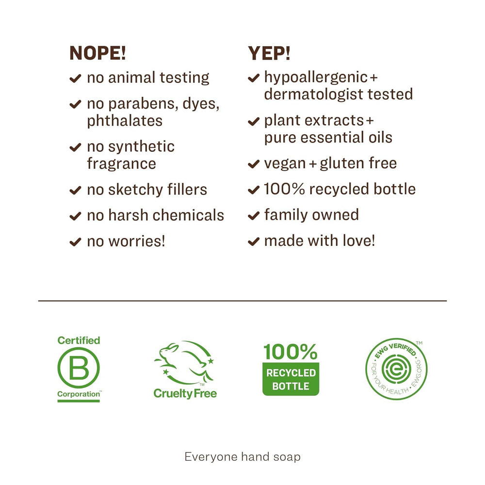 Formulation naturelle Everyone pour une routine saine