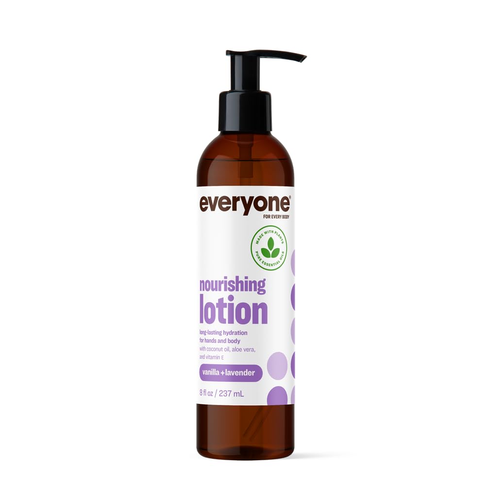 Everyone Vanille Lavande: lotion-bouteille, hydratation douce adaptée à tous les jours