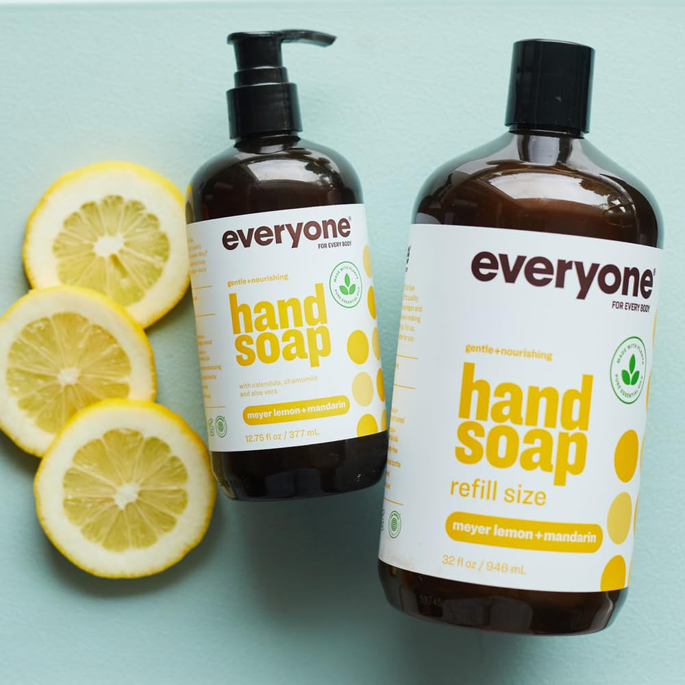 Everyone savon-main citron-mandarine arôme frais qui plaît.