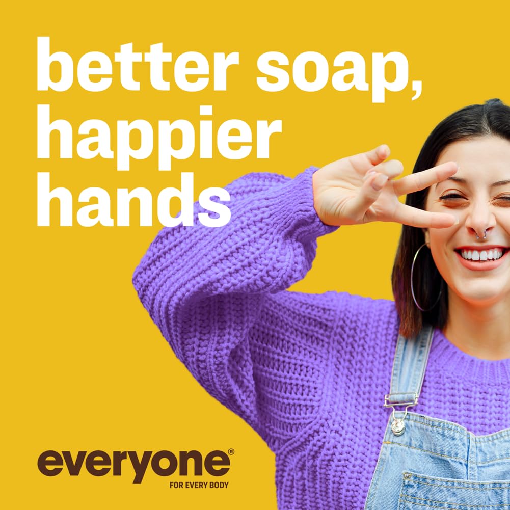 Everyone savon-main citron-mandarine packaging éco-responsable et design épuré.