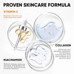 EVERYOUTH Sérum vitamine C — composition riche favorisant hydratation et lissage de la peau.