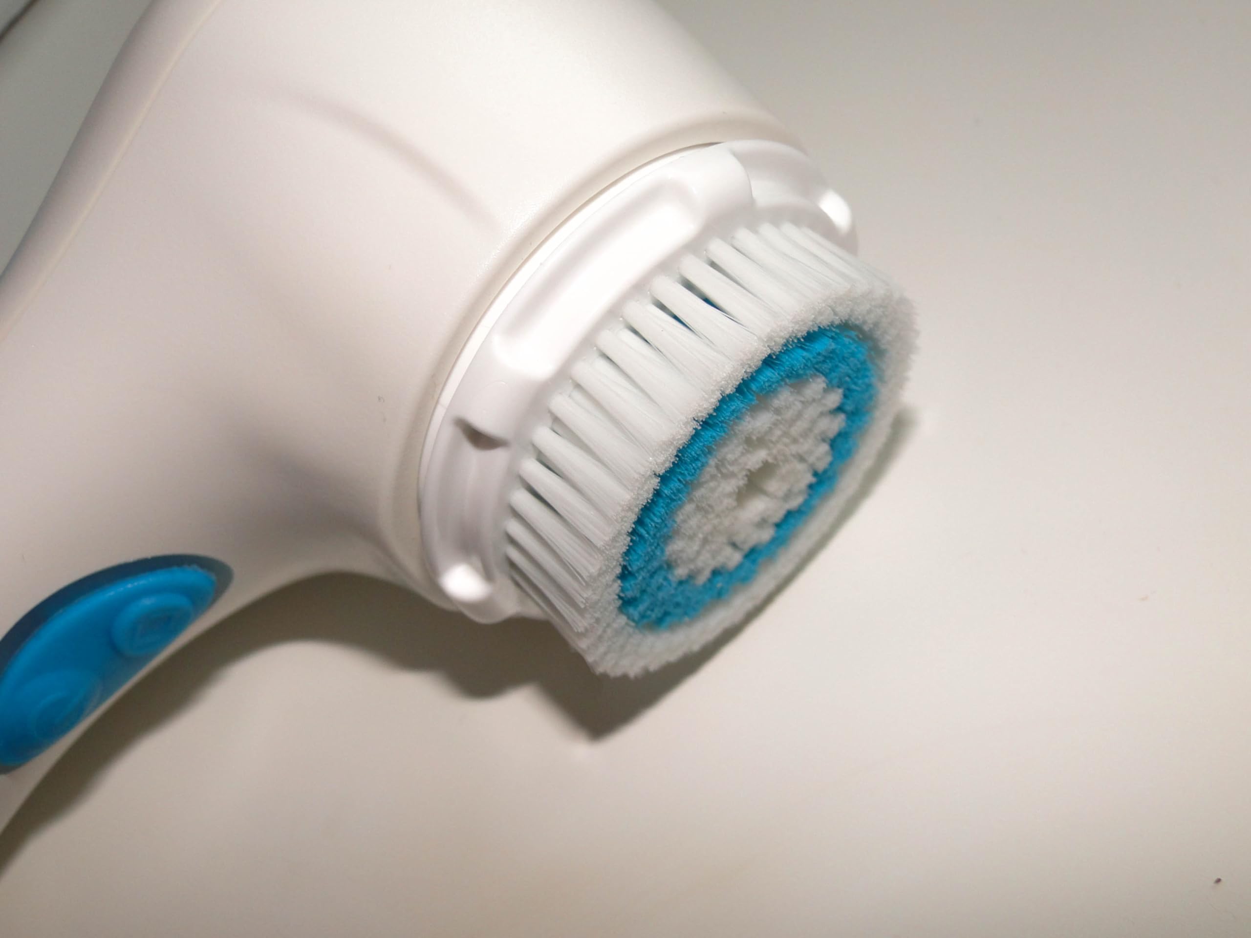 Tête brosse Evetree: peau rafraîchie après le brossage.