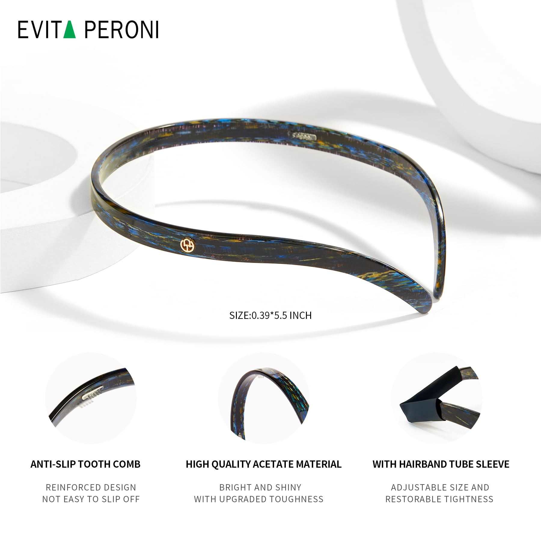 Evita Peroni, fixateur inclus, ajustement précis pour un porté sûr.
