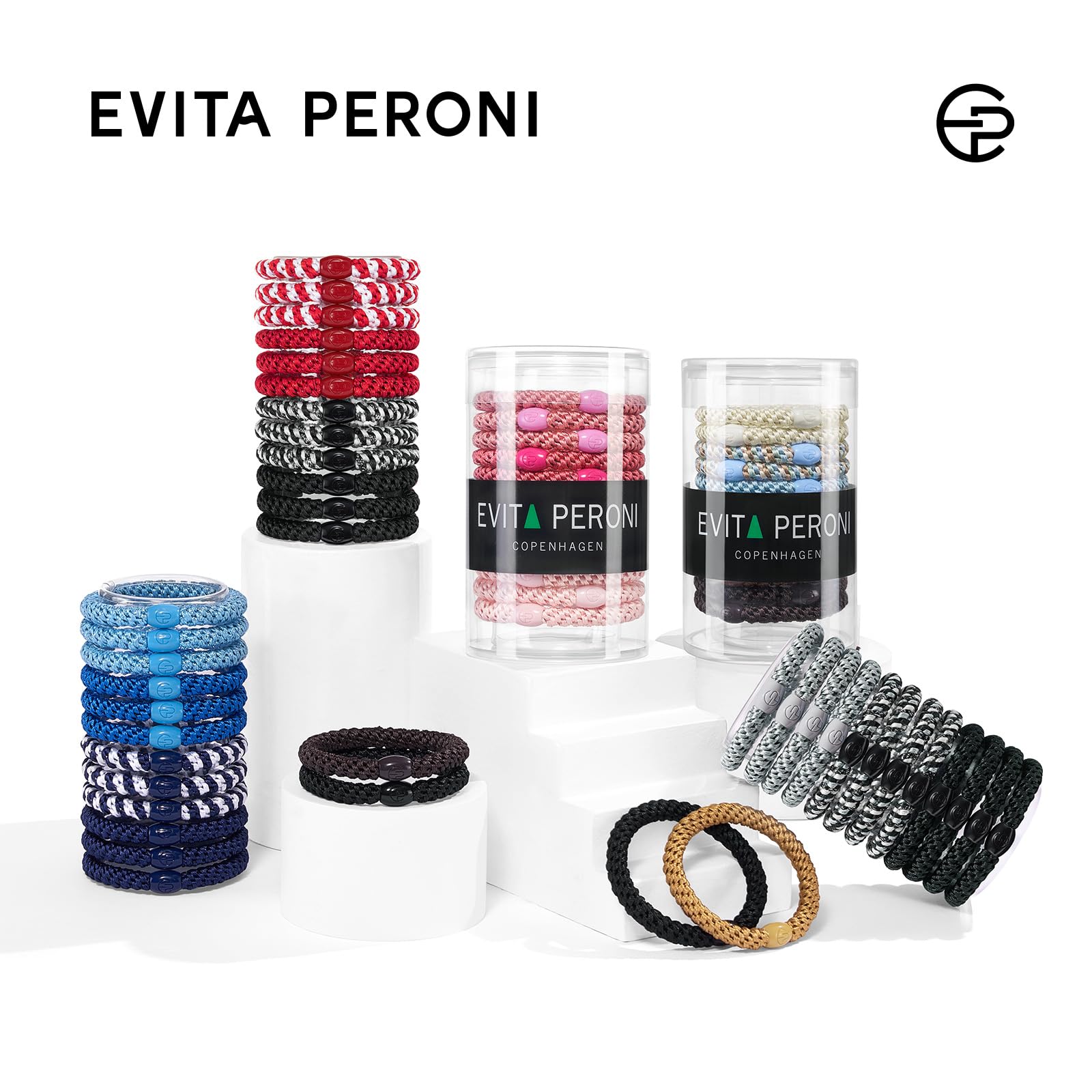 EVITA PERONI ensemble de 12 couleurs, idéal partage et style.