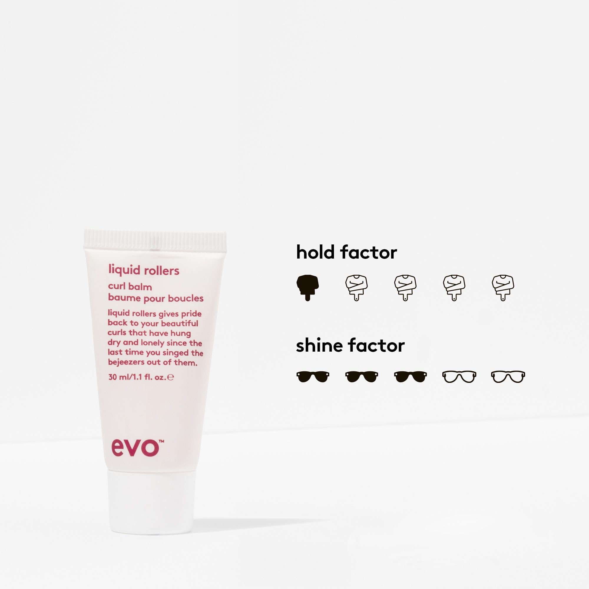 EVO baume boucles: démêlage facile et coiffage rapide sans lourdeur